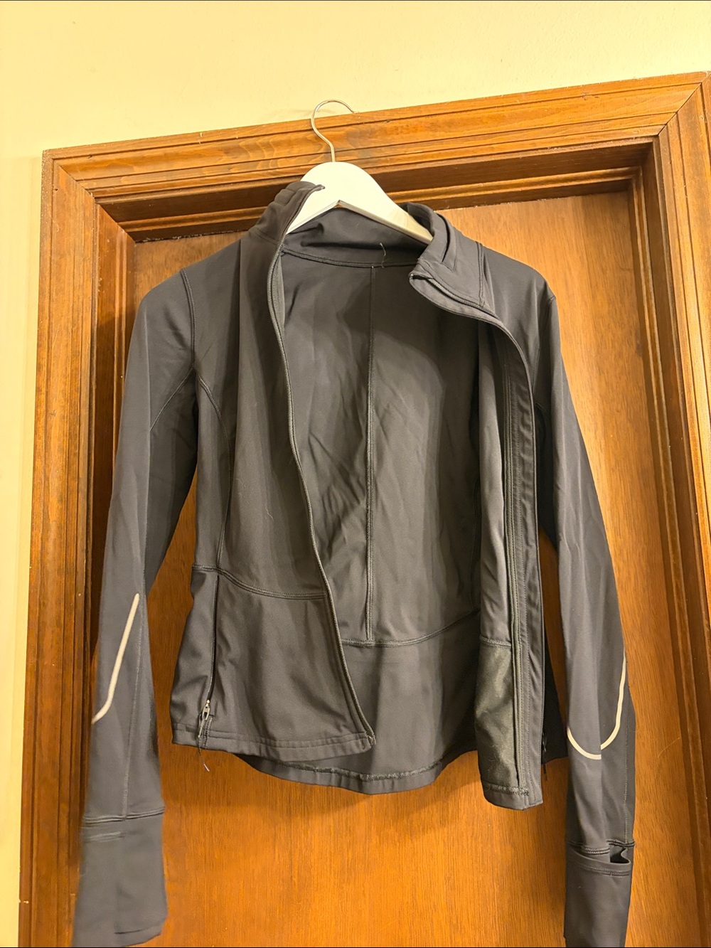 lululemon athletica Black Reflective-Accent Utility Jacket - Picture 2 of 5